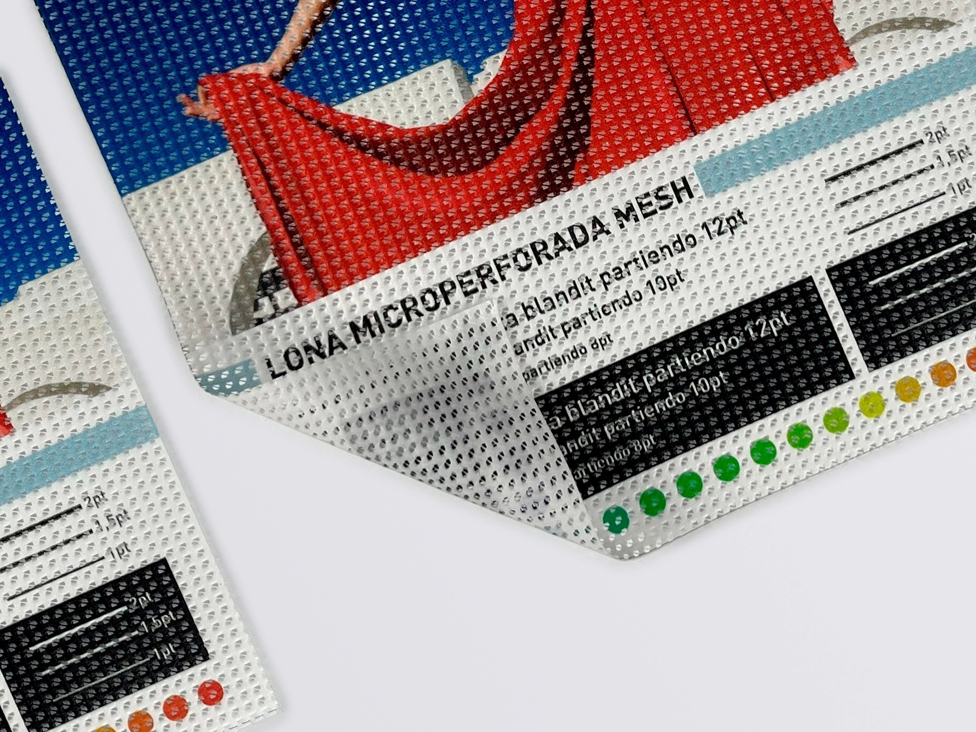 Impresion en lona microperforada
