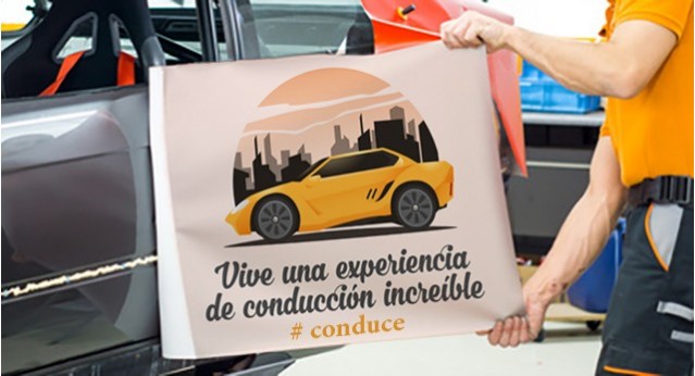 Vinilo impreso laminado para rotulación de vehículos |  Desde 27.38 €/m2