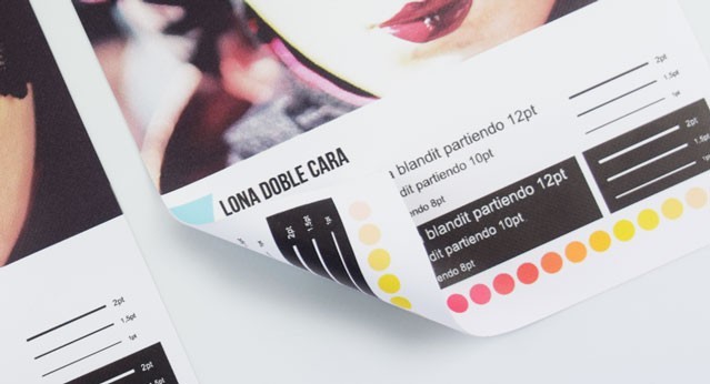 Lona impresa a doble cara